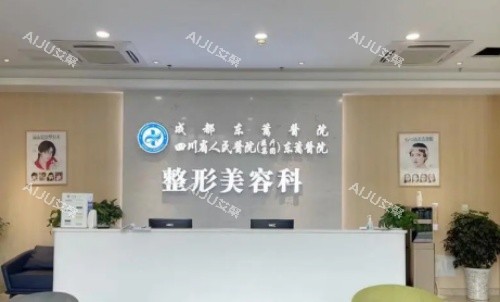 成都东篱整形医院前台示意图