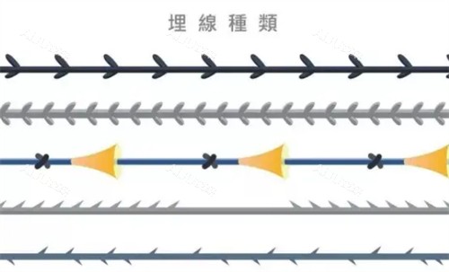 不同种类的线材图解